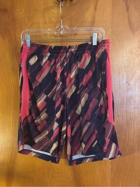 tek gear Red, Black & Gold Athletic Mesh Shorts